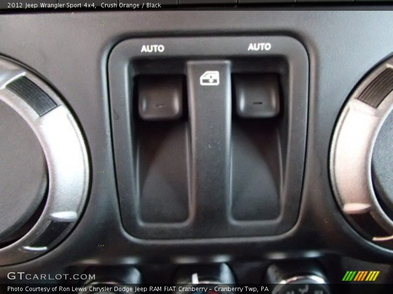 Crush Orange / Black 2012 Jeep Wrangler Sport 4x4