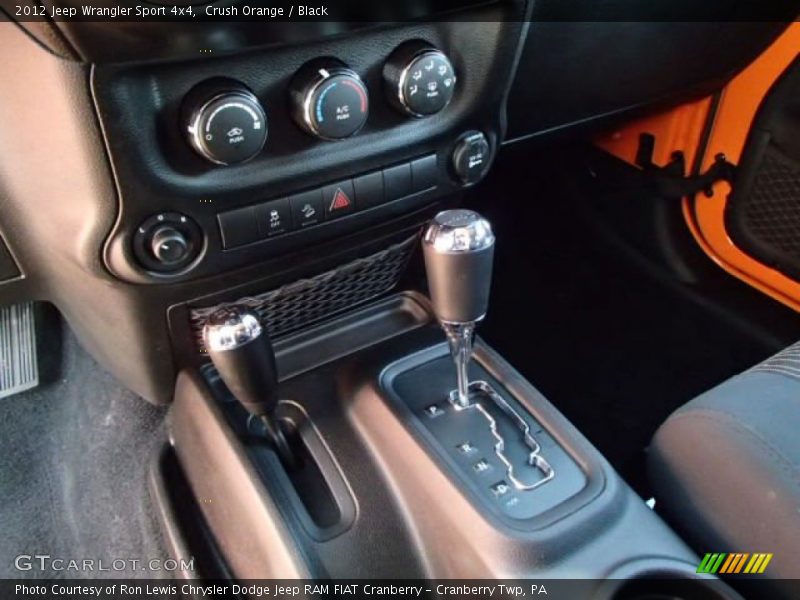 Crush Orange / Black 2012 Jeep Wrangler Sport 4x4