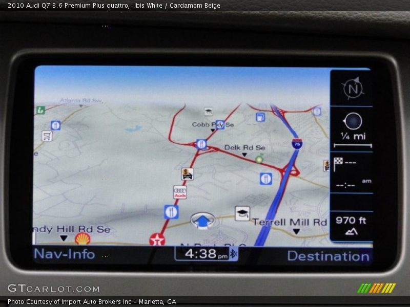Ibis White / Cardamom Beige 2010 Audi Q7 3.6 Premium Plus quattro