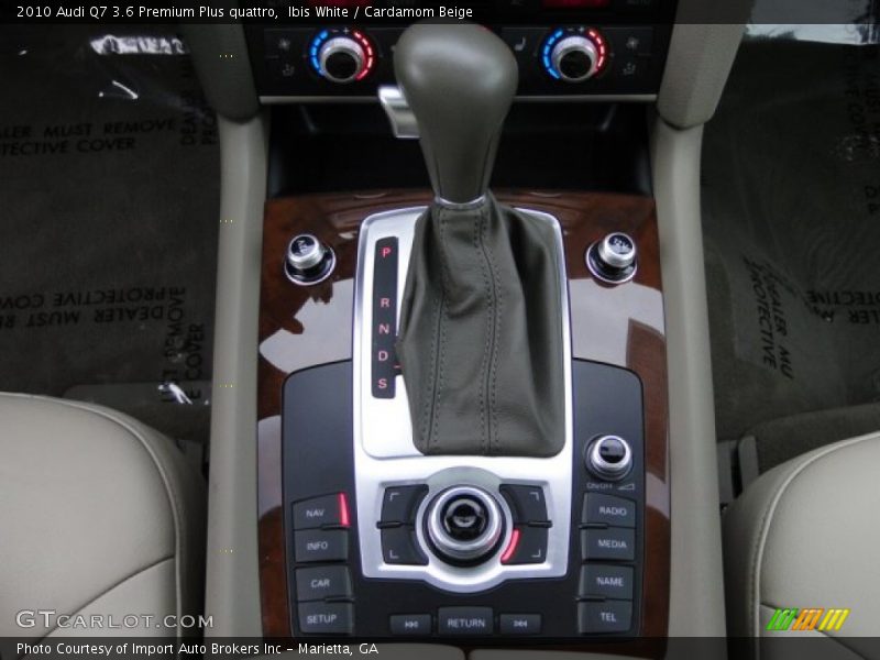 Ibis White / Cardamom Beige 2010 Audi Q7 3.6 Premium Plus quattro
