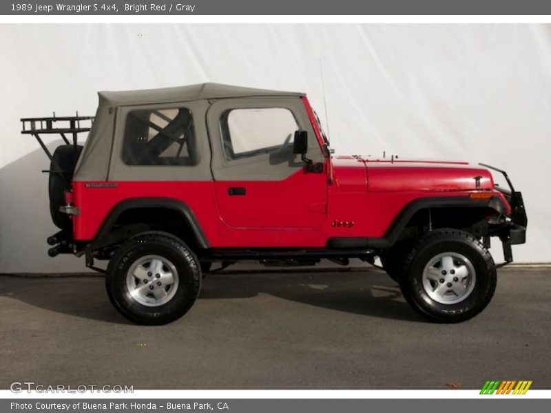  1989 Wrangler S 4x4 Bright Red