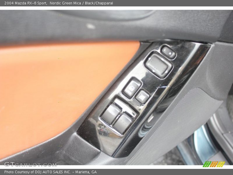 Nordic Green Mica / Black/Chapparal 2004 Mazda RX-8 Sport