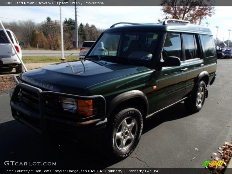 Epsom Green / Smokestone 2000 Land Rover Discovery II