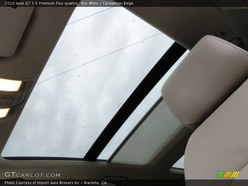 Ibis White / Cardamom Beige 2010 Audi Q7 3.6 Premium Plus quattro