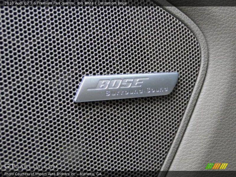 Ibis White / Cardamom Beige 2010 Audi Q7 3.6 Premium Plus quattro