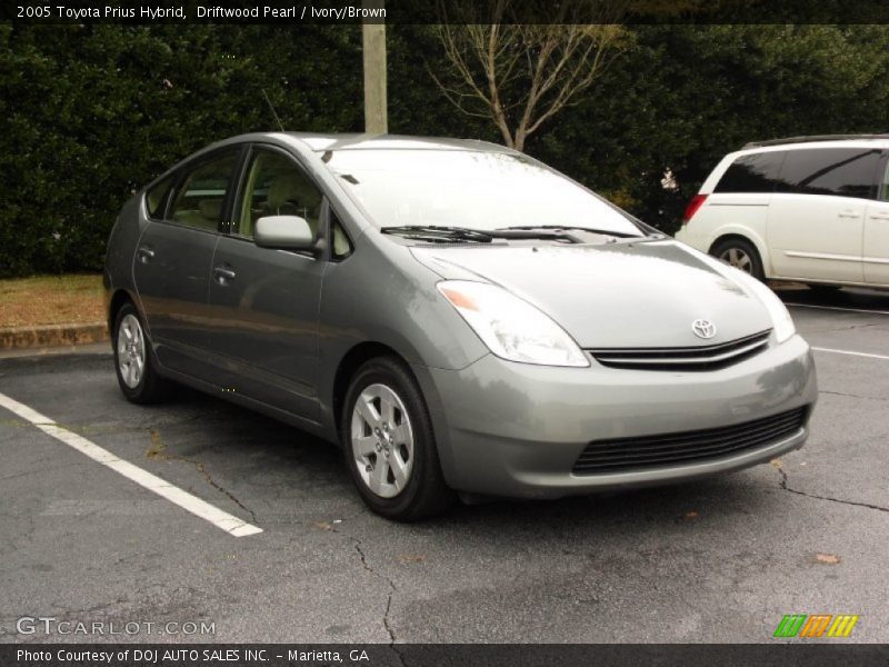 Driftwood Pearl / Ivory/Brown 2005 Toyota Prius Hybrid