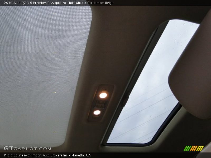 Ibis White / Cardamom Beige 2010 Audi Q7 3.6 Premium Plus quattro