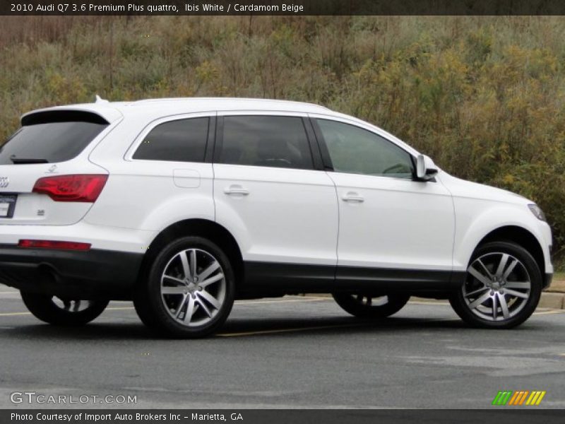 Ibis White / Cardamom Beige 2010 Audi Q7 3.6 Premium Plus quattro