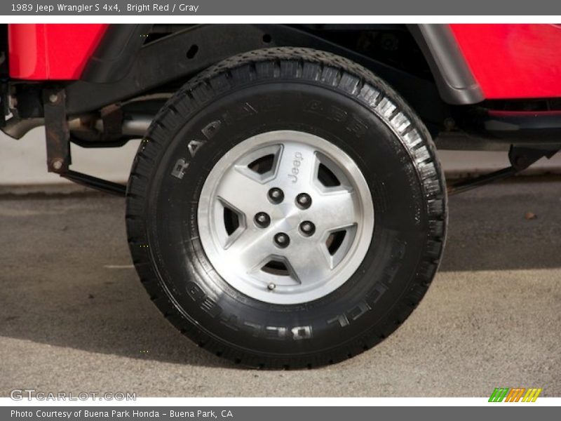  1989 Wrangler S 4x4 Wheel