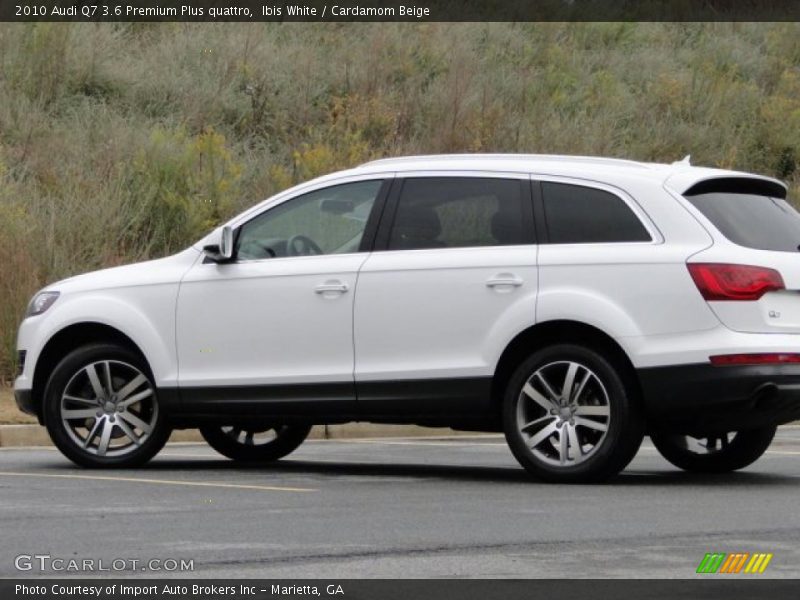 Ibis White / Cardamom Beige 2010 Audi Q7 3.6 Premium Plus quattro
