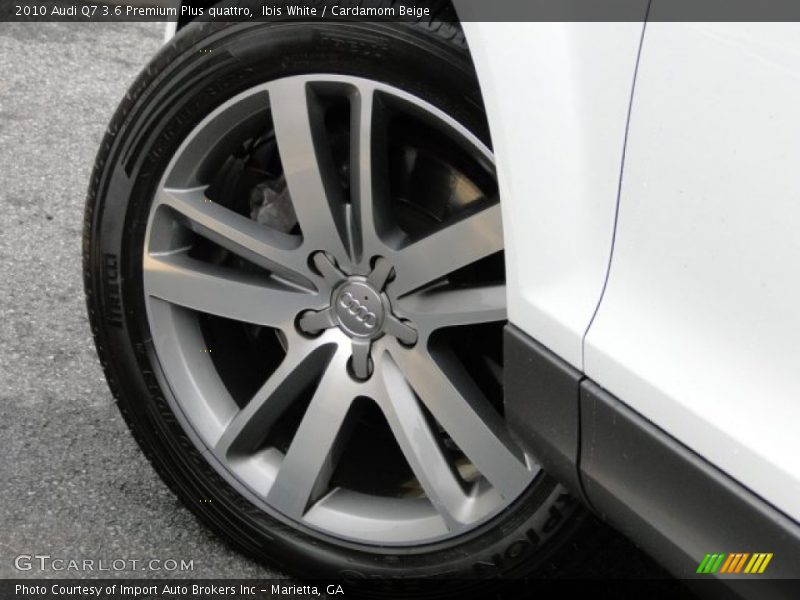 Ibis White / Cardamom Beige 2010 Audi Q7 3.6 Premium Plus quattro