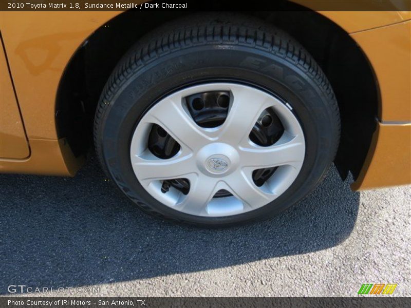 Sundance Metallic / Dark Charcoal 2010 Toyota Matrix 1.8