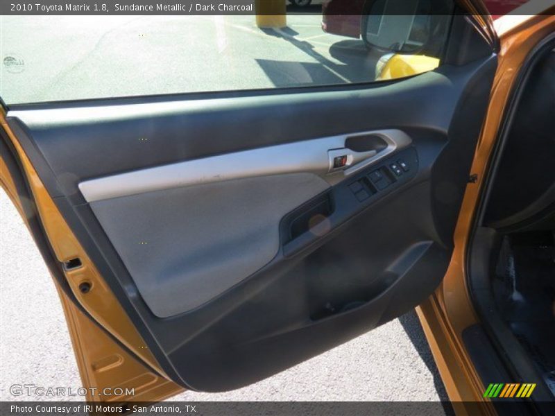 Sundance Metallic / Dark Charcoal 2010 Toyota Matrix 1.8