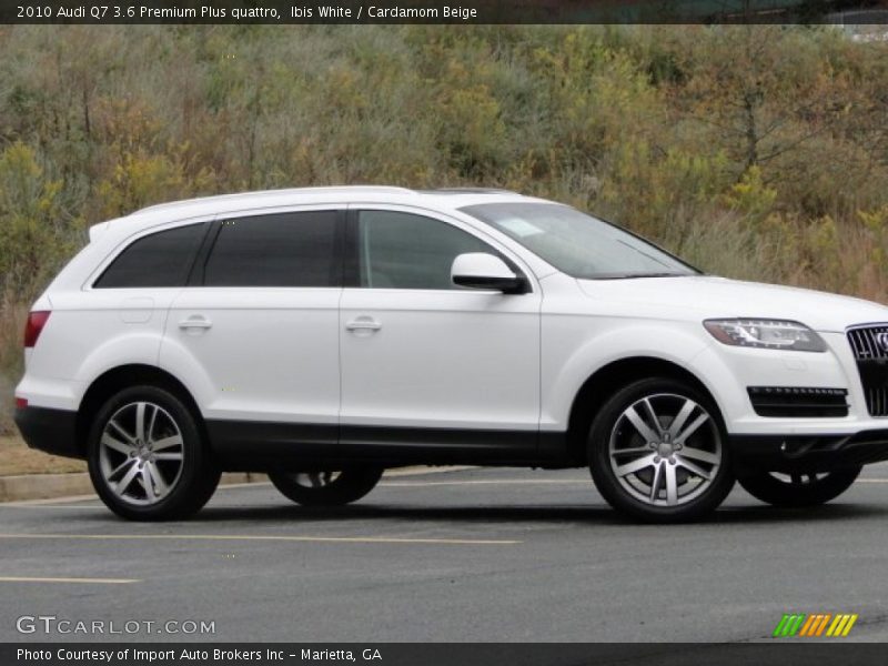 Ibis White / Cardamom Beige 2010 Audi Q7 3.6 Premium Plus quattro