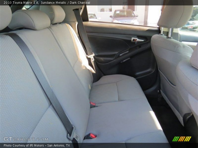 Sundance Metallic / Dark Charcoal 2010 Toyota Matrix 1.8