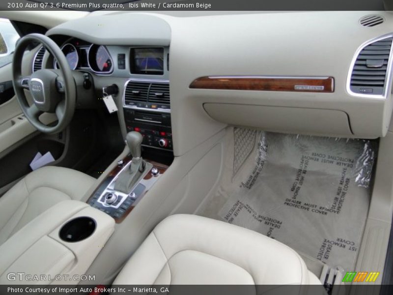Ibis White / Cardamom Beige 2010 Audi Q7 3.6 Premium Plus quattro