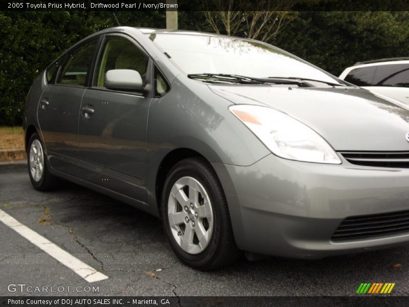 Driftwood Pearl / Ivory/Brown 2005 Toyota Prius Hybrid