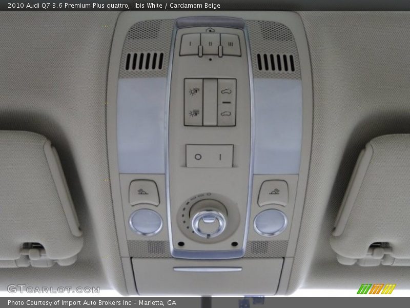 Ibis White / Cardamom Beige 2010 Audi Q7 3.6 Premium Plus quattro