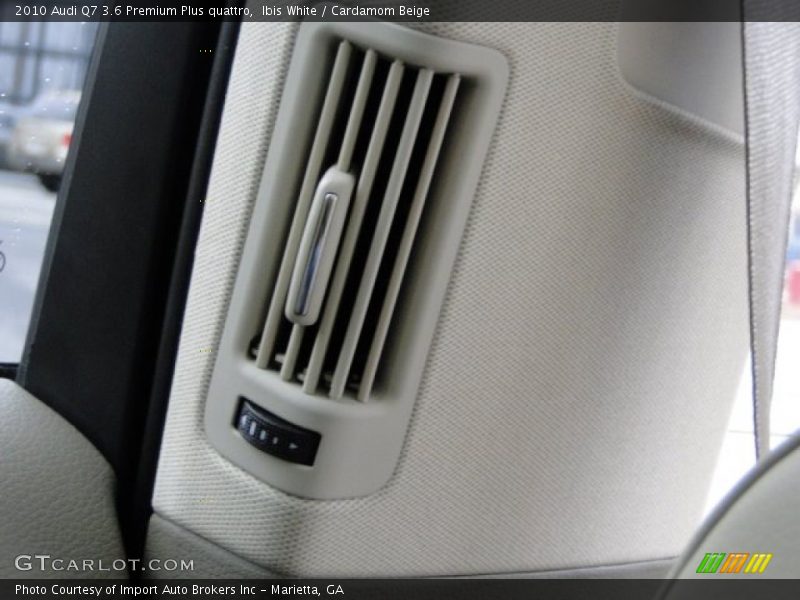 Ibis White / Cardamom Beige 2010 Audi Q7 3.6 Premium Plus quattro