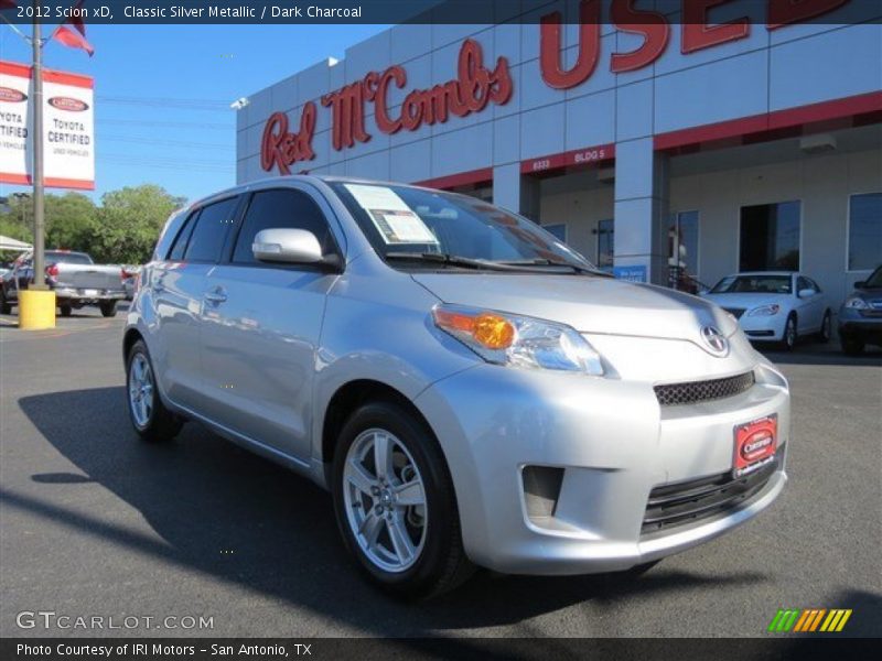 Classic Silver Metallic / Dark Charcoal 2012 Scion xD
