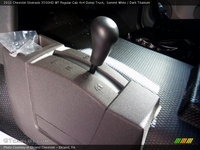 Summit White / Dark Titanium 2013 Chevrolet Silverado 3500HD WT Regular Cab 4x4 Dump Truck