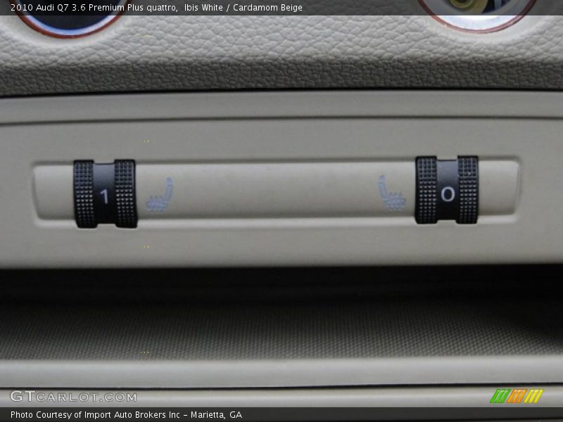 Ibis White / Cardamom Beige 2010 Audi Q7 3.6 Premium Plus quattro