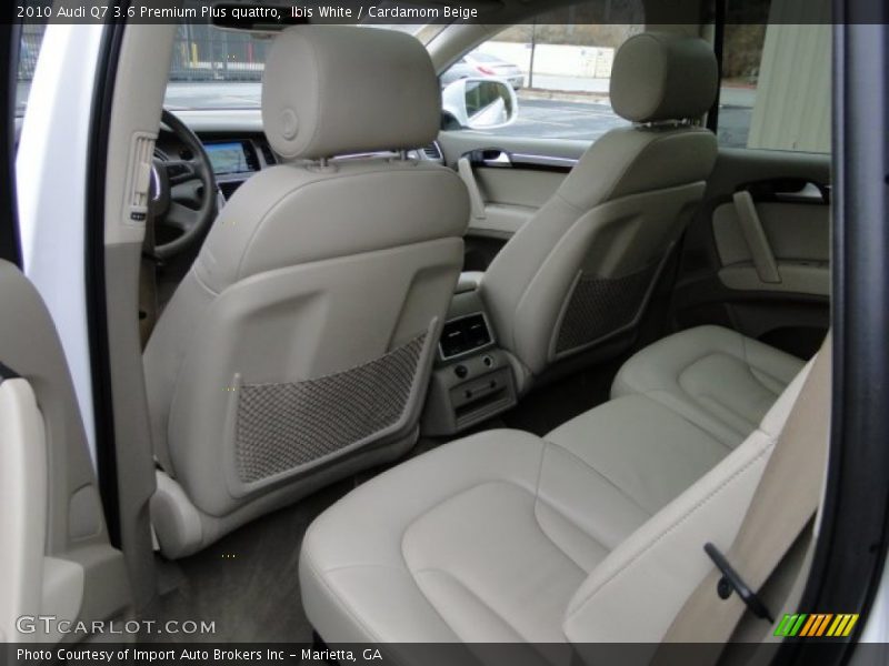 Ibis White / Cardamom Beige 2010 Audi Q7 3.6 Premium Plus quattro