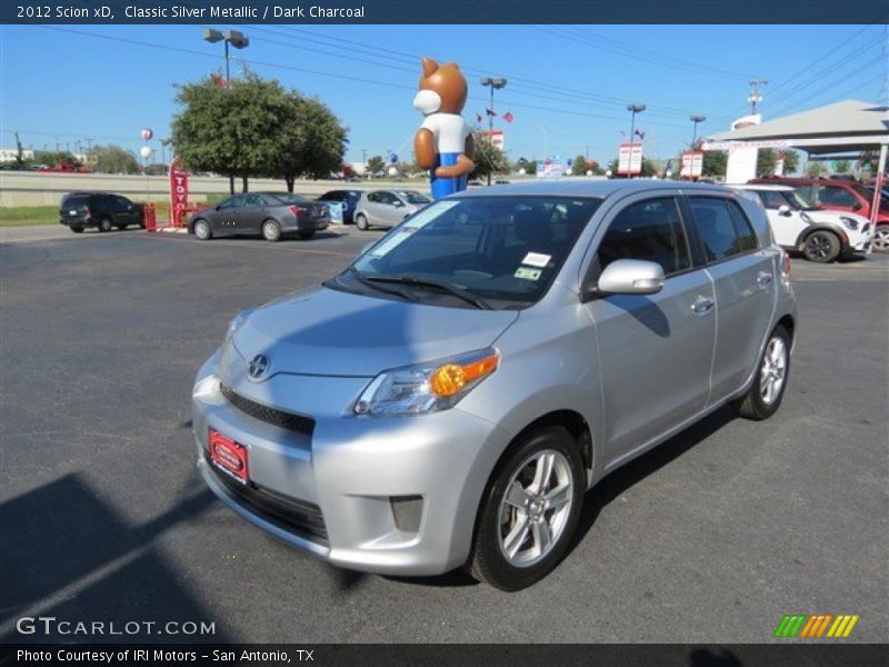 Classic Silver Metallic / Dark Charcoal 2012 Scion xD