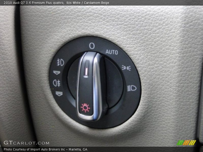 Ibis White / Cardamom Beige 2010 Audi Q7 3.6 Premium Plus quattro