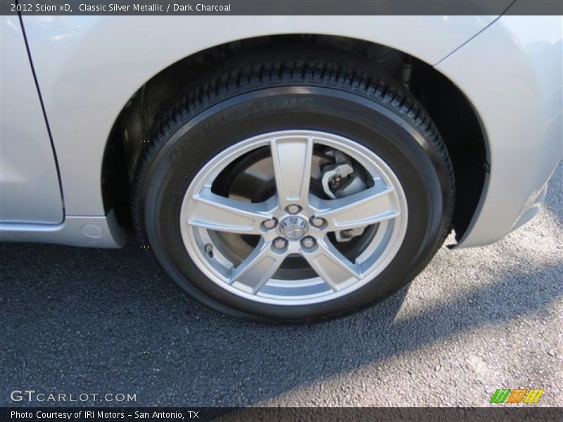 Classic Silver Metallic / Dark Charcoal 2012 Scion xD