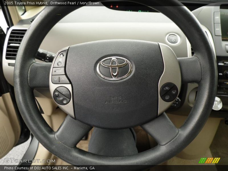 Driftwood Pearl / Ivory/Brown 2005 Toyota Prius Hybrid