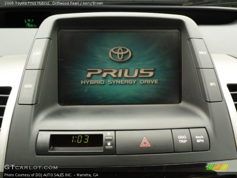 Driftwood Pearl / Ivory/Brown 2005 Toyota Prius Hybrid