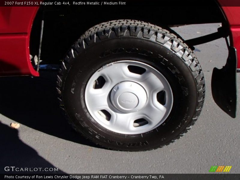 Redfire Metallic / Medium Flint 2007 Ford F150 XL Regular Cab 4x4