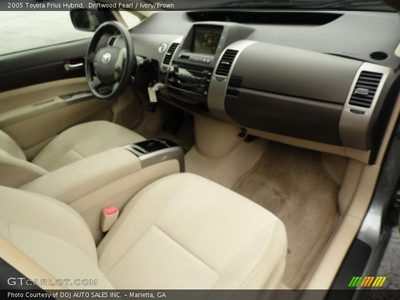 Driftwood Pearl / Ivory/Brown 2005 Toyota Prius Hybrid