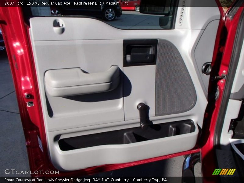 Redfire Metallic / Medium Flint 2007 Ford F150 XL Regular Cab 4x4