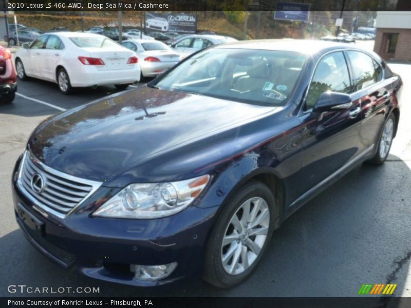 Deep Sea Mica / Cashmere 2010 Lexus LS 460 AWD