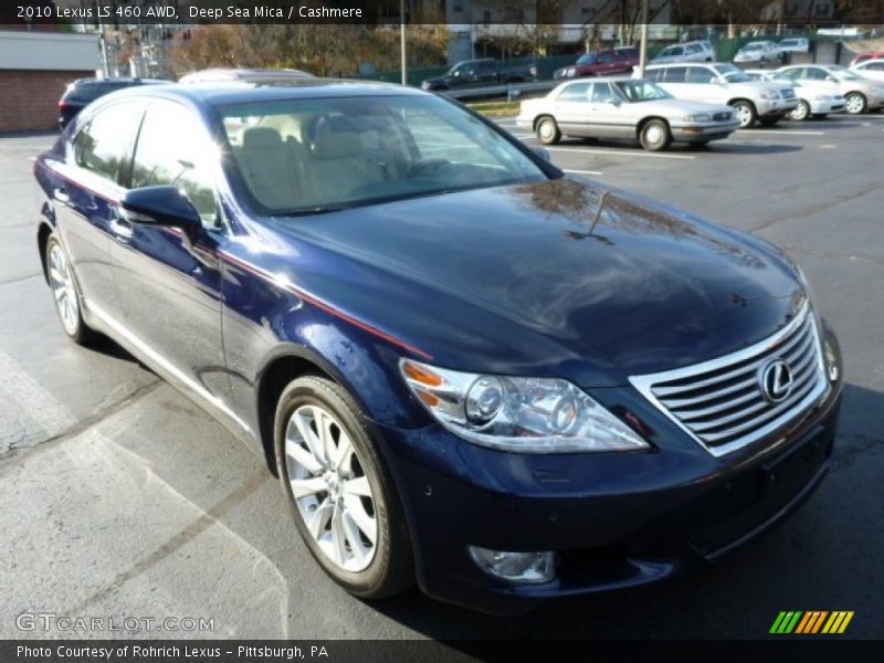 Deep Sea Mica / Cashmere 2010 Lexus LS 460 AWD