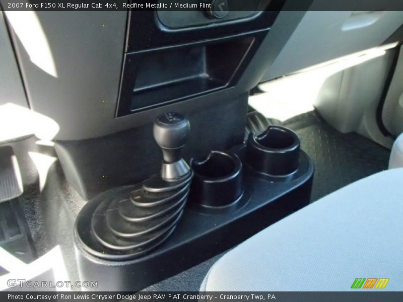 Redfire Metallic / Medium Flint 2007 Ford F150 XL Regular Cab 4x4
