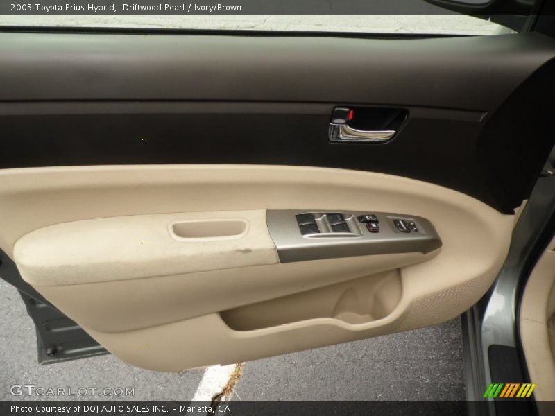 Driftwood Pearl / Ivory/Brown 2005 Toyota Prius Hybrid