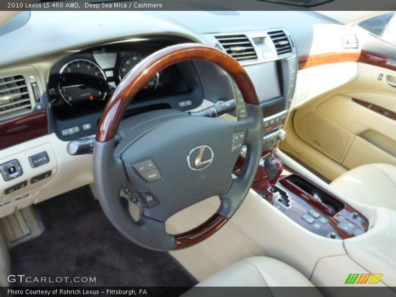 Deep Sea Mica / Cashmere 2010 Lexus LS 460 AWD