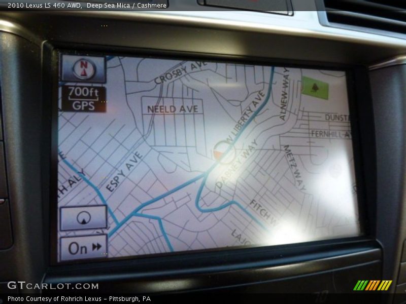 Deep Sea Mica / Cashmere 2010 Lexus LS 460 AWD