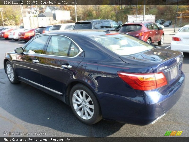 Deep Sea Mica / Cashmere 2010 Lexus LS 460 AWD