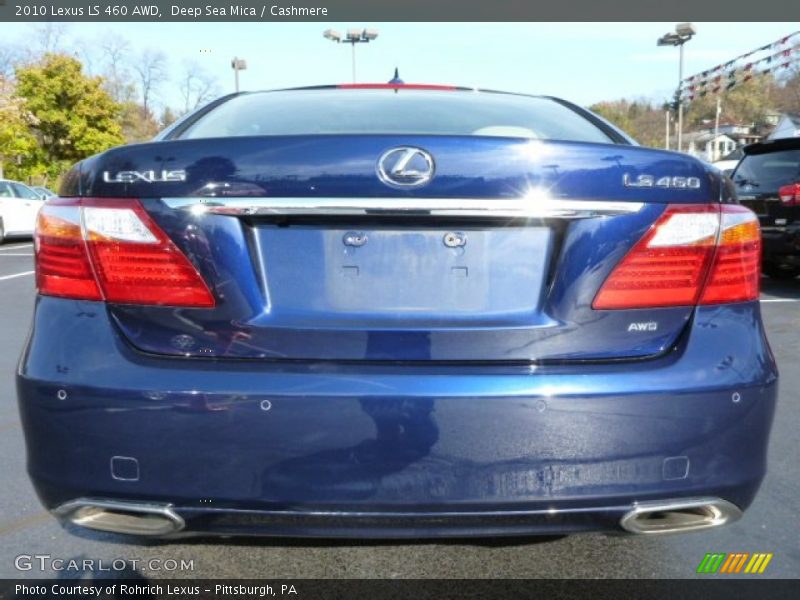 Deep Sea Mica / Cashmere 2010 Lexus LS 460 AWD