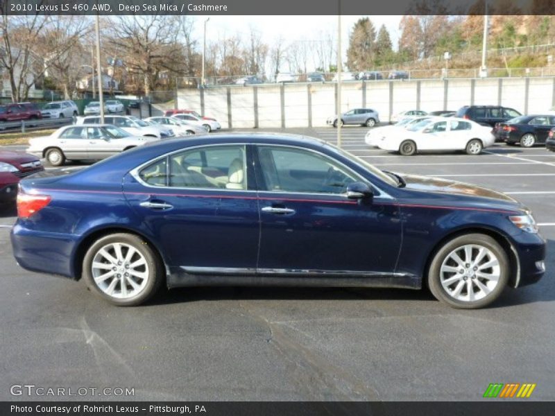Deep Sea Mica / Cashmere 2010 Lexus LS 460 AWD