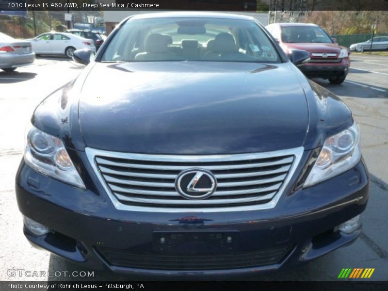 Deep Sea Mica / Cashmere 2010 Lexus LS 460 AWD