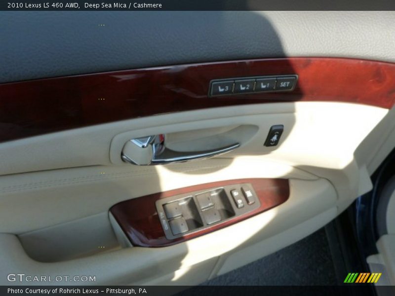 Deep Sea Mica / Cashmere 2010 Lexus LS 460 AWD