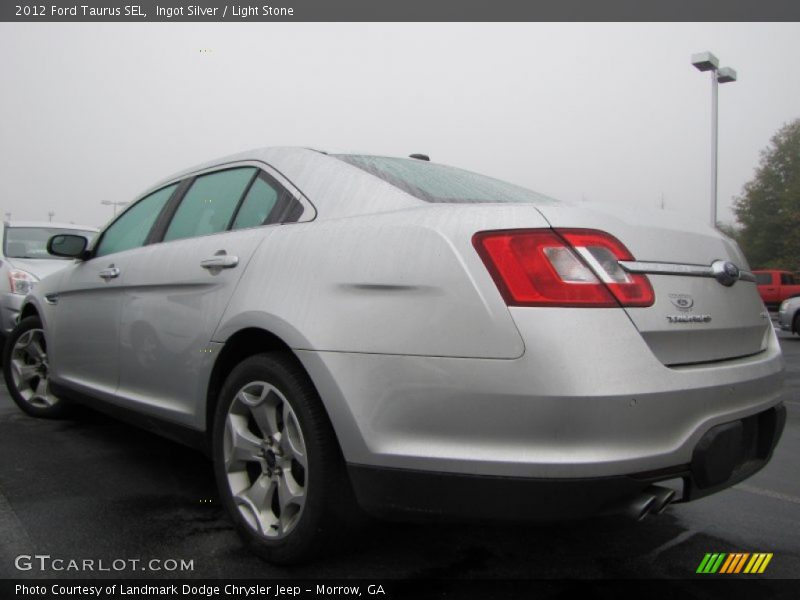 Ingot Silver / Light Stone 2012 Ford Taurus SEL