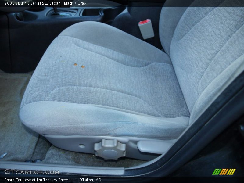Black / Gray 2001 Saturn S Series SL2 Sedan