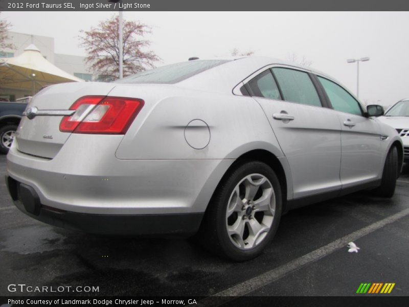 Ingot Silver / Light Stone 2012 Ford Taurus SEL