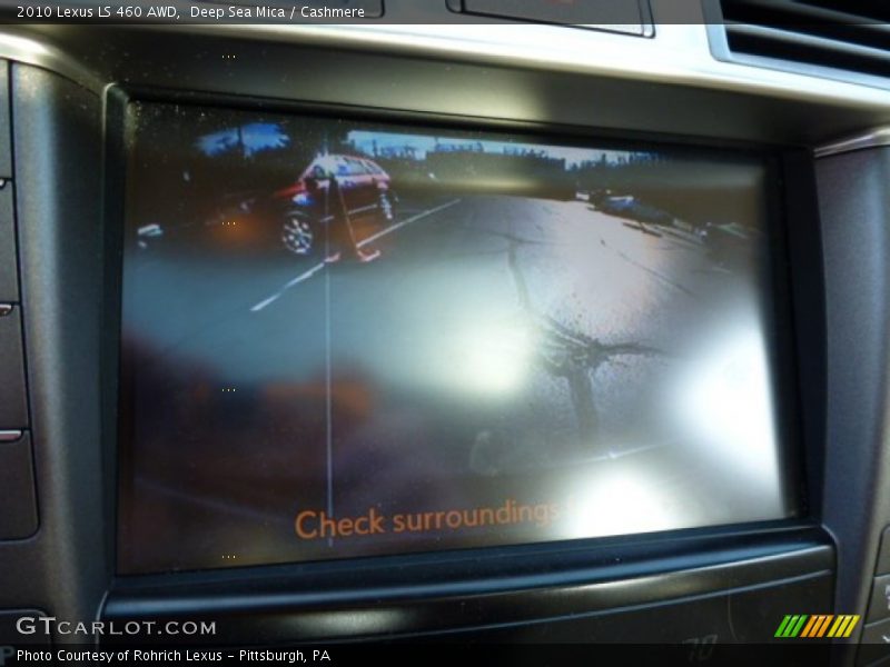 Deep Sea Mica / Cashmere 2010 Lexus LS 460 AWD